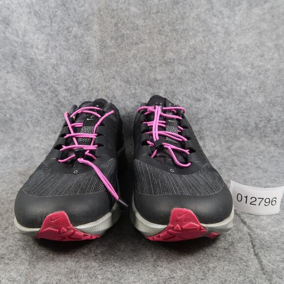 Nike Shoes Womens 9 Zoom Winflo 8 Running Sneakers Athletic Trainer Sport Black - Picture 2 of 15